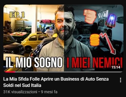 Il garage di Garage Storico